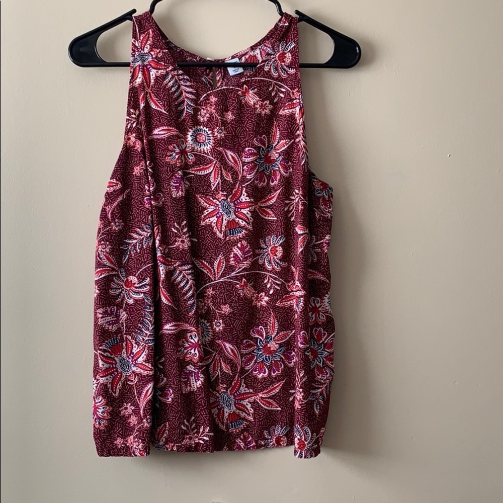 Floral Tank Top